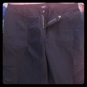 Chaps Navy Blue Cargo Trouser